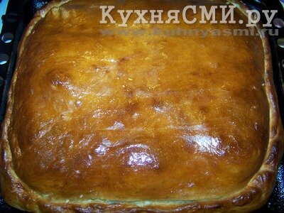 Уральский пирог с рыбой
