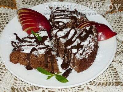 Шоколадный кекс в микроволновке от Brugmansija